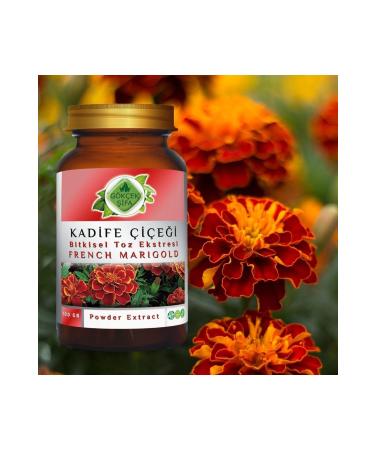 Gokcek Healing Marigold Powder Extract 100 Gr. Glass Jar - Buy Online on GoSupps.com