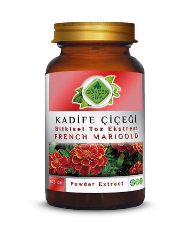 Gokcek Healing Marigold Powder Extract 100 Gr. Glass Jar - Buy Online on GoSupps.com