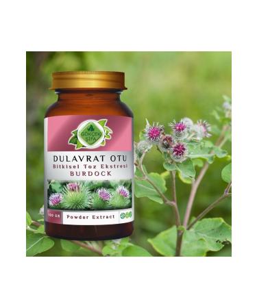 Gokcek Healing Burdock Powder Extract 100 Gr. Glass Jar - Buy Online on GoSupps.com