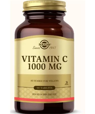 Solgar Vitamin C 1000mg 90 Tablets