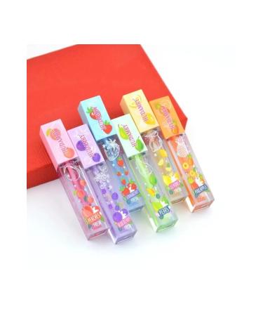 N YENABEAUTY 6-Piece Lip Moisturizer and Shine Fruity Economic Set