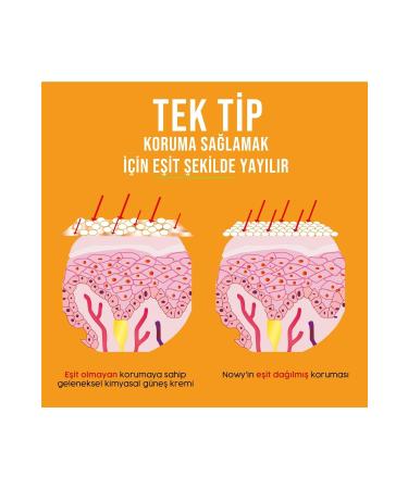 nowy Spf 50 Uvb and Uva High Protection Face & Body Sun Cream Anti-Stain (Niacinamide Arbutin) 100ml - Buy Online on GoSupps.com