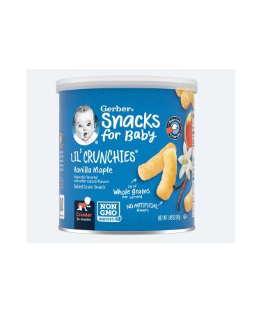 Gerber Lil Crunchies Vanilla Maple Snacks 42 gr.