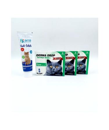 Ans Multivitamin and Skin Care Set for Cats