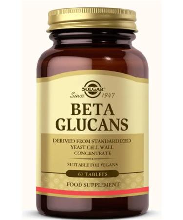 Solgar Beta 1 3 Glucans 60 Tabs