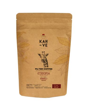 Bey Coffee Ethiopia Sidamo Filter Coffee 200 Gr