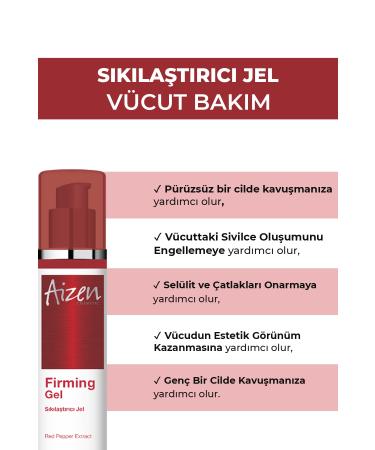 Aizen Firming Gel - Cellulite Areas - Belly - Legs - Arms - Abdomen - 200 ml - Buy Online on GoSupps.com