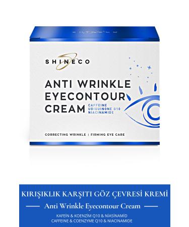 Shineco - Anti-Wrinkle Eye Contour Cream 50ml - Buy Online on GoSupps.com