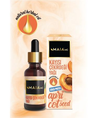 Maia mc Pure Apricot Kernel Oil 20 ml (COLD PRESSED) - Buy Online on GoSupps.com