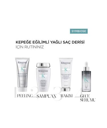 Kerastase Symbiose Bain Creme Sulfate-Free Anti-Dandruff Moisturizing Cellular Shampoo 250 Ml - Buy Online on GoSupps.com