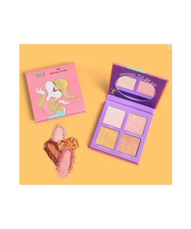 MAKEUP REVOLUTION Looney Tunes XI Heart Revolution Bugs Mini Shadow Palette - Eyeshadow Palette - Buy Online on GoSupps.com
