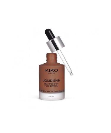 KIKO Moisturizing Liquid Foundation - Liquid Skin Second Skin Foundation 12 Neutral 145 8025272629713