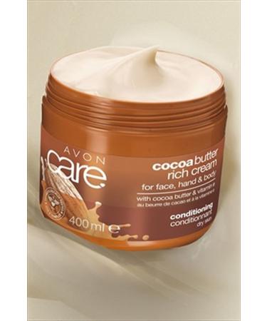 Avon Face Hand and Body Cream with Cocoa Butter and Vitamin E 400 ml 8681298937180