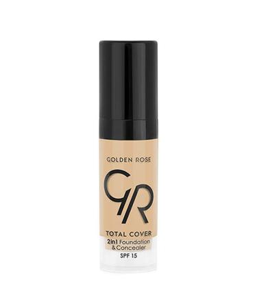 Golden Rose Foundation & Concealer - Total 2 in 1 Foundation & Conc. Mini Size 6.5 ml 103 8691190963934