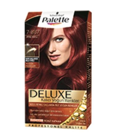 Palette Hair Dye Deluxe Intense Colors 7-887 Flame Red 8690572781456