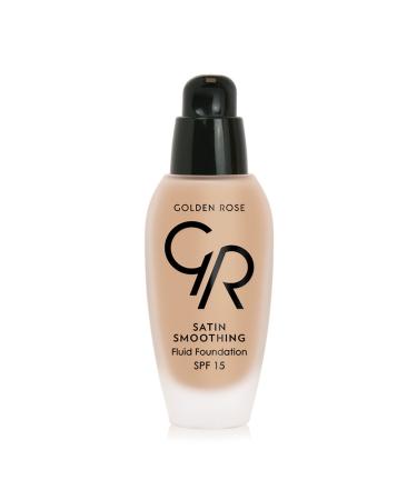 Golden Rose Liquid Foundation - Satin Smoothing Fluid Foundation Spf 15 No: 35 34 ml 8691190114350