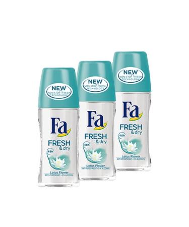 Fa Fresh Dry Lotus Roll-on 50 ml