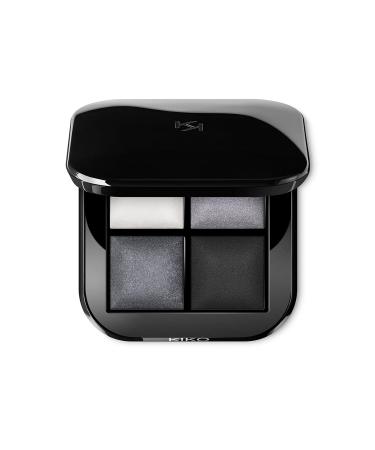 KIKO Eyeshadow Palette - Bright Quartet Baked Eyeshadow Palette 04 Smoky Eyes Profusion 8025272627856
