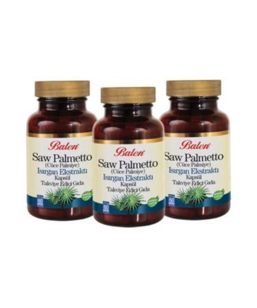 Balen 3 Box Saw Palmetto & Nettle & Zinc Capsules