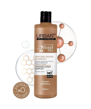 Urban Care Anti-Wear Sulfate-Free No:2 Hair Care Shampoo 350ml...(bond Plex Restore Repair) - Buy Online on GoSupps.com