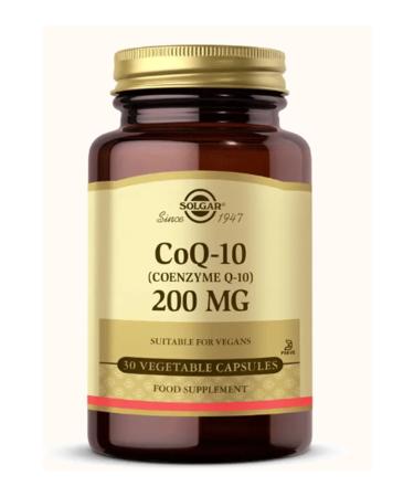 Solgar Coq-10 (coenzyme Q10) 200mg 30 V-caps