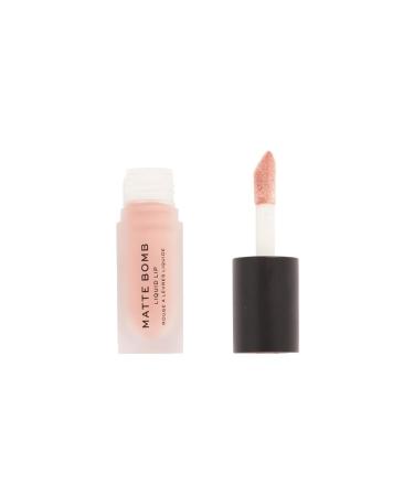 Revolution Matte Bomb Liquid Lipstick Nude Allure (Long Lasting)