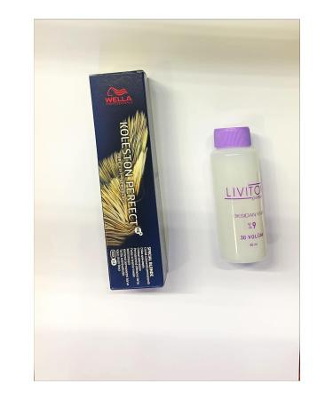 Wella Koleston Perfect Me Special Blonde 12/61 Ash Purple Blonde Hair Dye & Oxidant