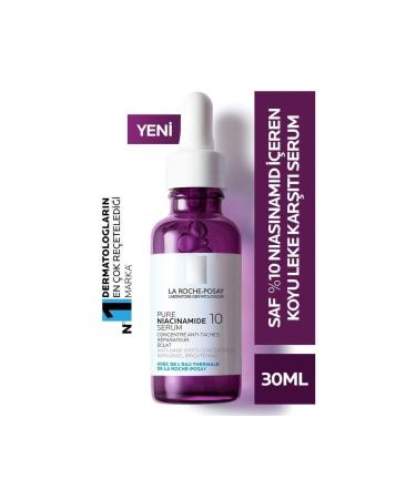 La Roche Posay Pure Niacinamide Dark Spot Anti-Serum Serum 30 Ml (Contains Niacinamide and 5% Hyaluronic Acid)