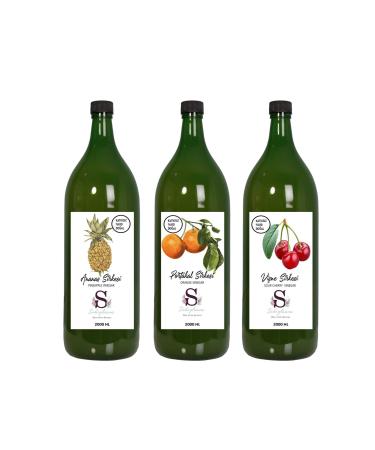 S heylaana Natural Pineapple Orange and Cherry Vinegar 2000 Ml