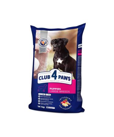 Club4Paws Premium Chicken Large Breed Puppy Food 14 Kg