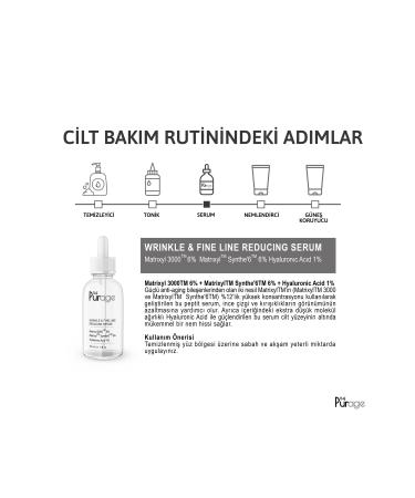 The Purage Wrinkle Fine Line Reducing Serum (MATR XYL) - Buy Online on GoSupps.com