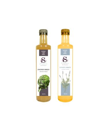 S heylaana Natural Artichoke Vinegar 500 Ml - Natural Lavender Vinegar 500 Ml