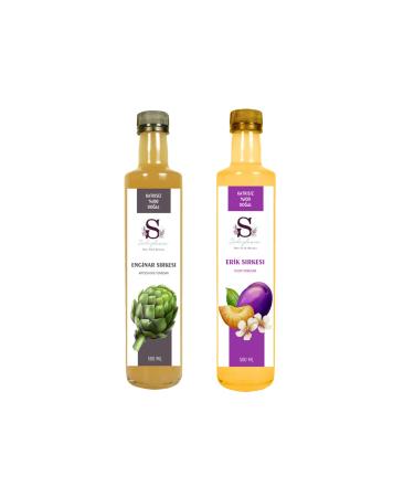 S heylaana Natural Artichoke Vinegar 500 Ml - Natural Plum Vinegar 500 Ml