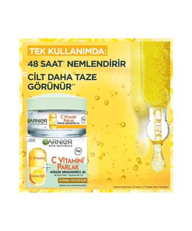 Garnier Vitamin C Super Brightening Intense Moisturizer Anti-Dark Circle Purifying Cleanser Ci - Buy Online on GoSupps.com