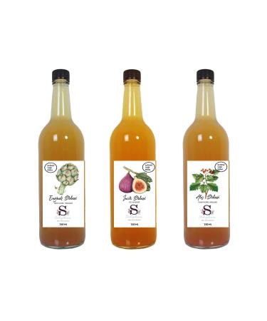 S heylaana Natural Artichoke Fig and Hawthorn Vinegar 750 Ml