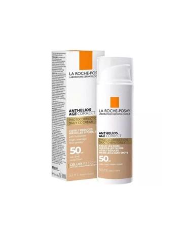 La Roche Posay Hyaluronic Acid Ferresorcinol Niacinamide Rich Anthellos Age Correct spf50 50 ml