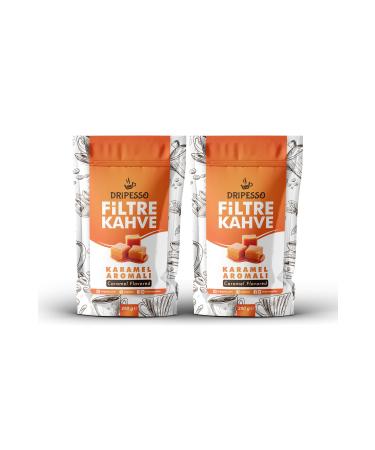 Dripesso Coffee Caramel Flavored Filter Coffee 500g