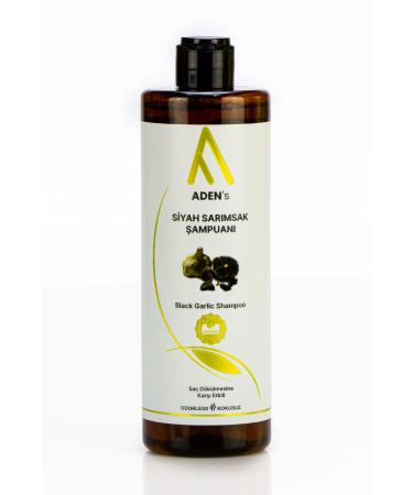 adens Black Garlic Extract Natural Component Salt-Free Hair Care Shampoo Against Hair Loss 400 ml - Buy Online on GoSupps.com