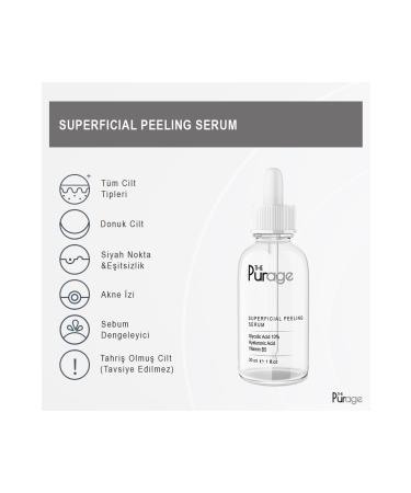 The Purage Superficial Peeling Serum (GLYCOLIC ACID 10% HYALURONIC ACID) - Buy Online on GoSupps.com