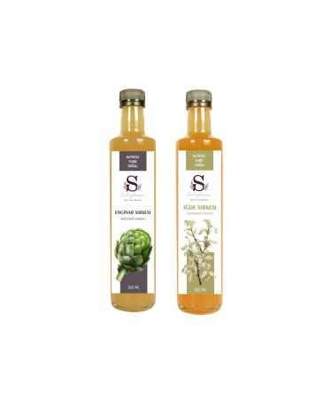 S heylaana Natural Artichoke Vinegar 500 ml - Natural Oleaster Vinegar 500 ml