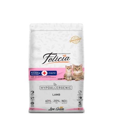 Felicia Low Grain Lamb Kitten Food 12 kg