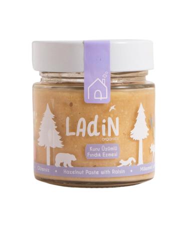 Ladin Organics Raisin Hazelnut Paste 225 gr