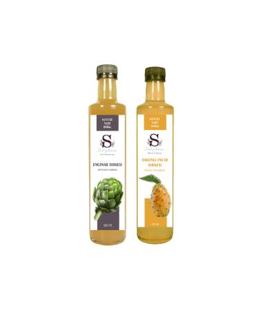 S heylaana Natural Artichoke Vinegar 500 Ml - Natural Prickly Fig Vinegar 500 Ml