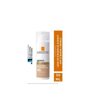 La Roche Posay Hyaluronic Acid Ferresorcinol Niacinamide Rich Anthellos Age Correct spf50 50 ml - Buy Online on GoSupps.com
