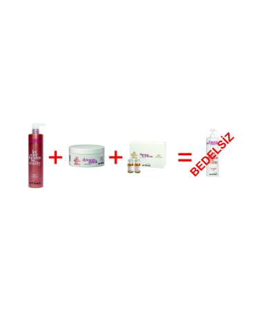 Artego Dream Repair Professional Keratin Therapy Hair Care 4-Piece Repair Care Emergency Rescue Set - Buy Online on GoSupps.com