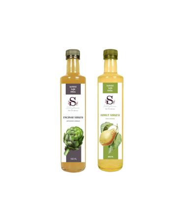 S heylaana Natural Artichoke Vinegar 500 Ml - Natural Pear Vinegar 500 Ml
