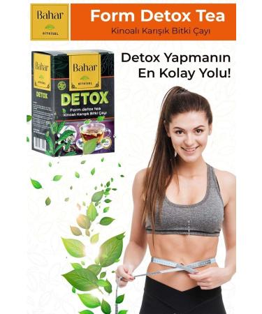 SPRING DETOX Slimming 1 Form Herbal Tea - Detox Tea - Fit Tea - Appetite Suppressant Set of 4 - Buy Online on GoSupps.com