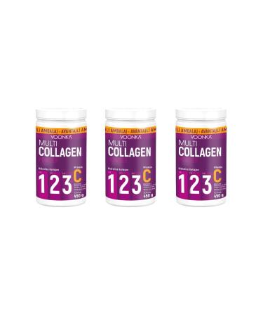 Voonka Multi Collagen Powder 450 Gr 3 Boxes