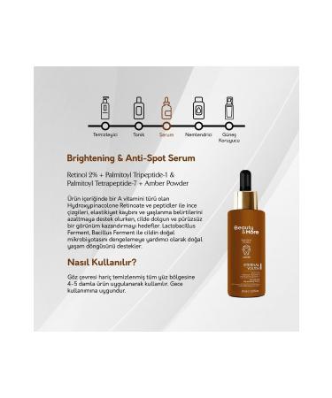 BeautyandMore Beauty&more Amber Eternal Youth Anti-Aging and Regenerating Serum 30 Mlretinol 2% + Palmitoyl Tri - Buy Online on GoSupps.com