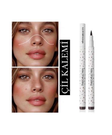 N YENABEAUTY Felt Freckle Pencil Waterproof Brown Color